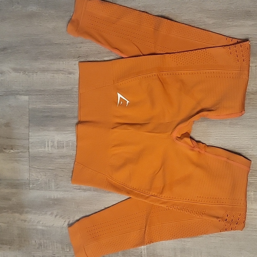Orange GymShark Leggings